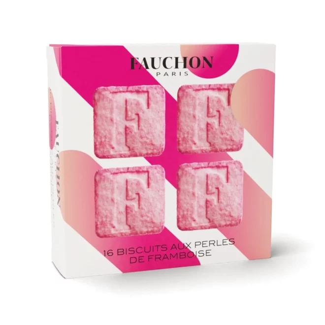 Biscuits F aux Perles de Framboise