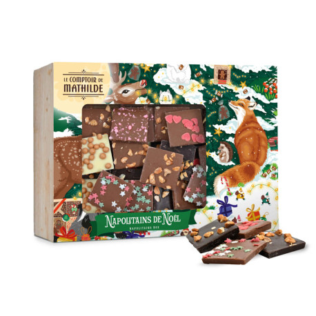 Coffret Napolitains 3 Chocolats - 300g