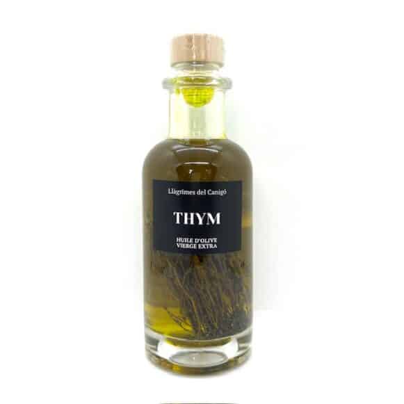 HUILE D’OLIVE AU THYM 250 ML LLAGRIMES DEL CANIGO