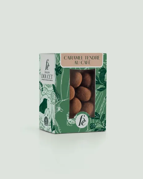 Caramel tendre au café